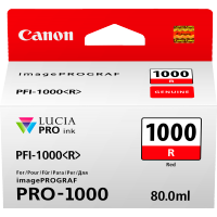 Canon PFI1000 Red Ink Cart