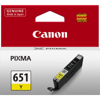 Canon 651 Yellow Ink Cartridge - CLI-651Y