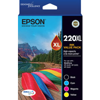 Epson 220XLVP Ink Cartridge Value Pack