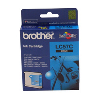 Brother LC57C Cyan Ink Cartridge
