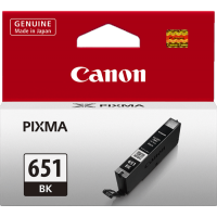 Canon 651 Black Ink Cartridge - CLI-651BK