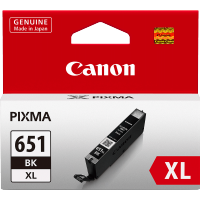 Canon 651XL Black Ink Cartridge - CLI-651XLBK
