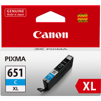 Canon 651XL Cyan Ink Cartridge - CLI-651XLC