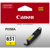 Canon 651 Yellow Ink Cartridge - CLI-651Y