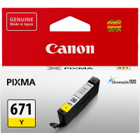 Canon 671 Yellow Ink Cartridge- CLI-671Y