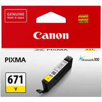Canon 671 Yellow Ink Cartridge- CLI-671Y