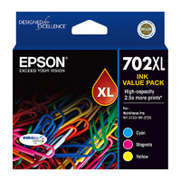 Epson 702XL Ink Cartridge CMY Value Pack