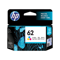 HP 62 Tri-Colour Ink Cartridge - C2P06AA