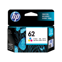 HP 62 Tri-Colour Ink Cartridge - C2P06AA