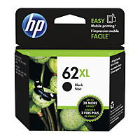 HP 62XL Black Ink Cartridge - C2P05AA