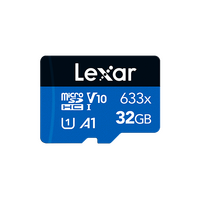 Lexar High-Performance 32GB 633x microSDHC UHS-I