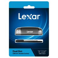Lexar Dual-Slot USB-A/C Reader