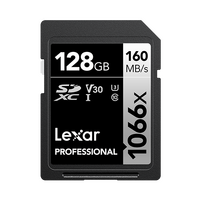 Lexar Professional 1066x SDXC Card 128GB