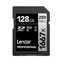 Lexar Professional 1667x SDXC UHS-II Card 128GB