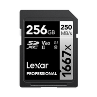 Lexar Professional 1667x SDXC UHS-II Card 256GB