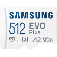Samsung 512GB EVO Plus MicroSDXC UHS-I U3 Card