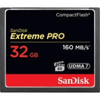 SanDisk Extreme PRO 32GB Compact Flash - 160MB/s