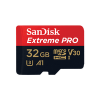 SanDisk Extreme Pro 32GB microSDHC UHS-I with Adapter