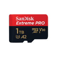 SanDisk Extreme Pro 1TB microSDXC UHS-I with Adapter