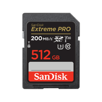 SanDisk Extreme Pro 512GB SDXC UHS-I