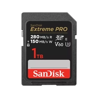SanDisk Extreme Pro 1TB SDXC UHS-II - 280MB/s