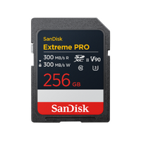 SanDisk Extreme Pro 300MB/s SDXC UHS-II -256GB