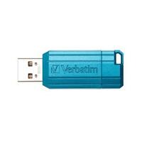 Verbatim 16GB PinStripe Blue USB Drive - 49068
