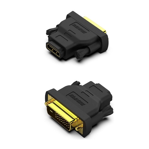 DVI to HDMI Male to Female Adaptor 2 pack