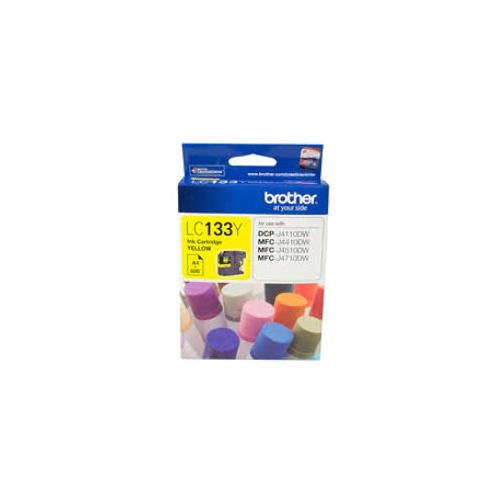 Brother LC133Y Yellow Ink Cartridge
