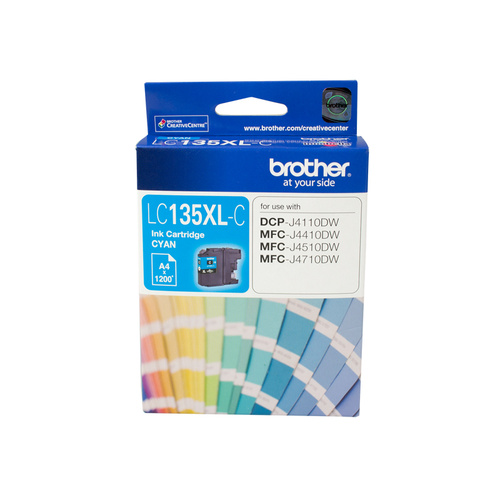 Brother LC135XLC CYAN Ink Cartridge