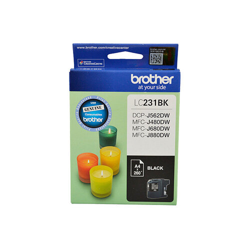 Brother LC231BK BLACK Ink Cartridge