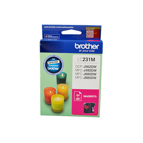 Brother LC231M Magenta Ink Cartridge