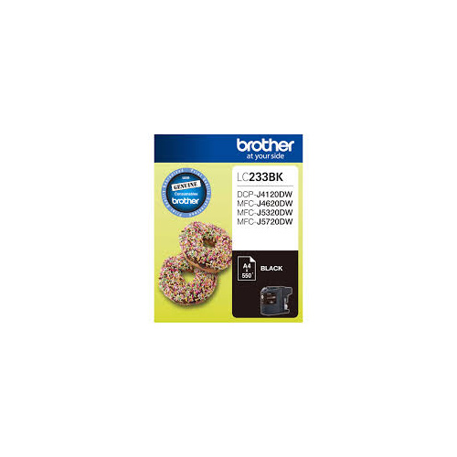 Brother LC233BK BLACK Ink Cartridge