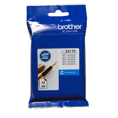 Brother LC3317C CYAN Ink Cartridge