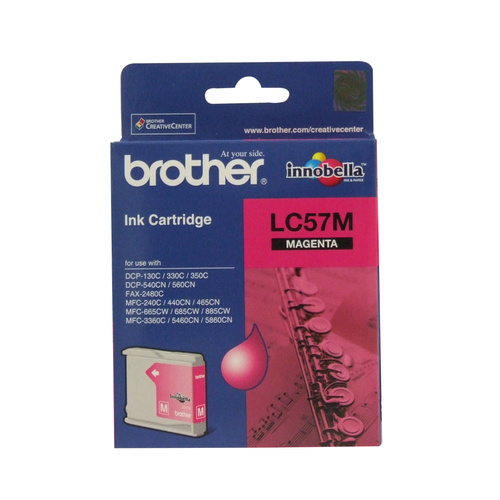 Brother LC57M Magenta Ink Cartridge