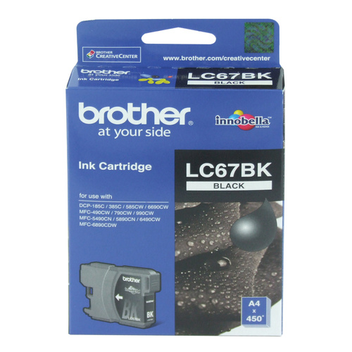 Brother LC67BK Black Ink Cartridge