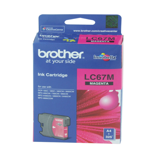 Brother LC67M Magenta Ink Cartridge