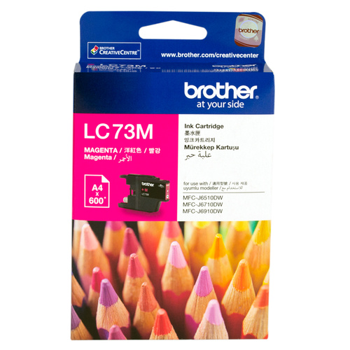 Brother LC73M Magenta Ink Cartridge