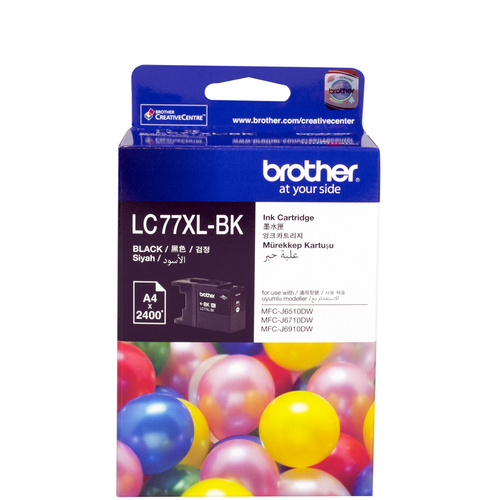 Brother LC77XLBK Black Ink Cartridge