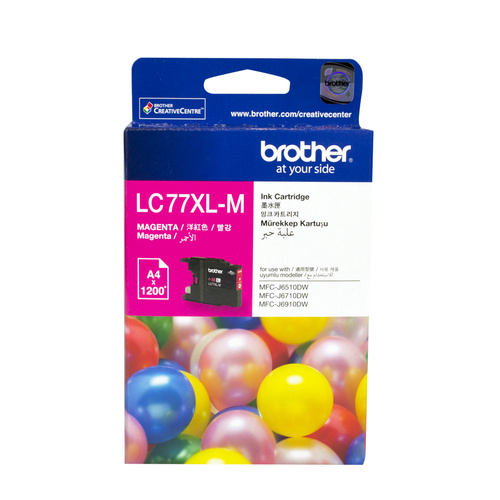 Brother LC77XLM MAGENTA Ink Cartridge