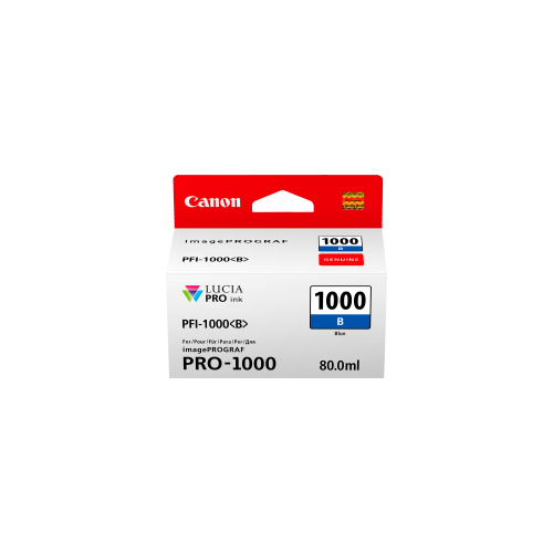 Canon PFI1000 Blue Ink Cart