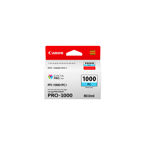 Canon PFI1000 Ph Cyan Ink Cart