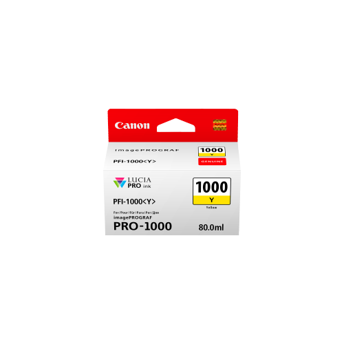 Canon PFI1000 Yellow Ink Cart