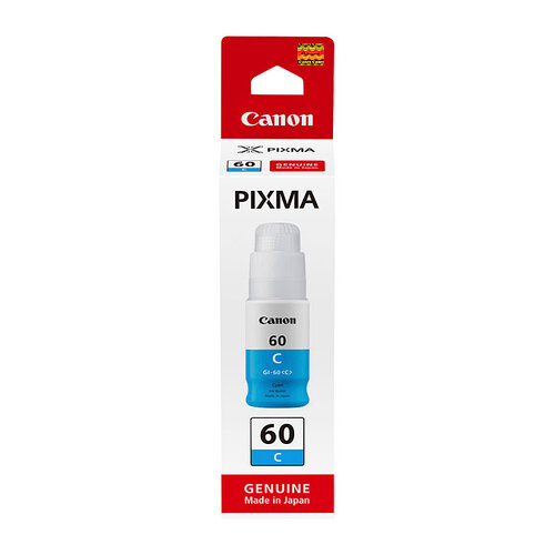 Canon GI60C Cyan Ink Bottle