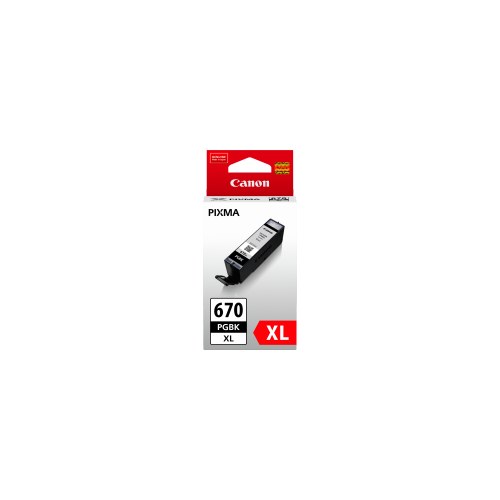 Canon 670XL Black Ink Cartridge - PGI670XLBK