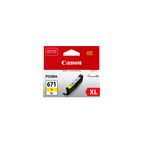Canon 671XL Yellow Ink Cartridge - CLI-671XLY