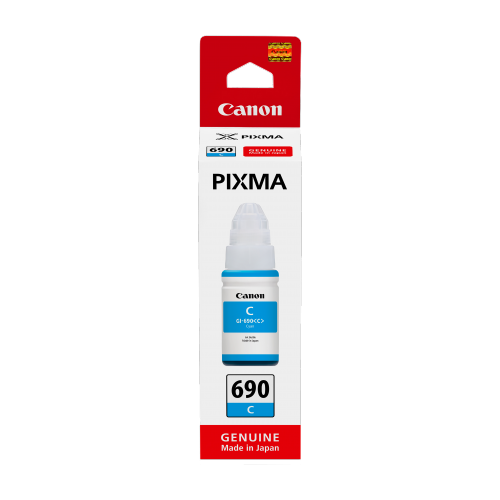 Canon 690C Cyan Ink Bottle - GI-690C