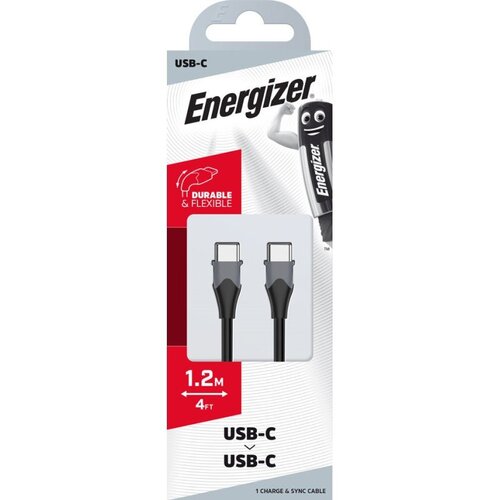 Energizer USB-C to USB-C Charge and Sync Cable