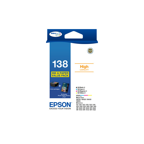 Epson 138VP Ink Cartridge VALUE PACK