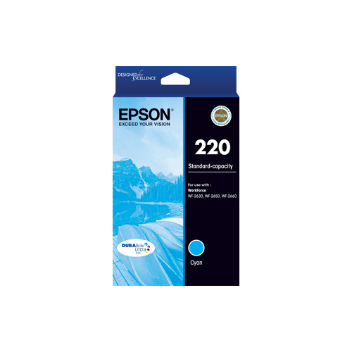 Epson 220 Cyan Ink Cartridge